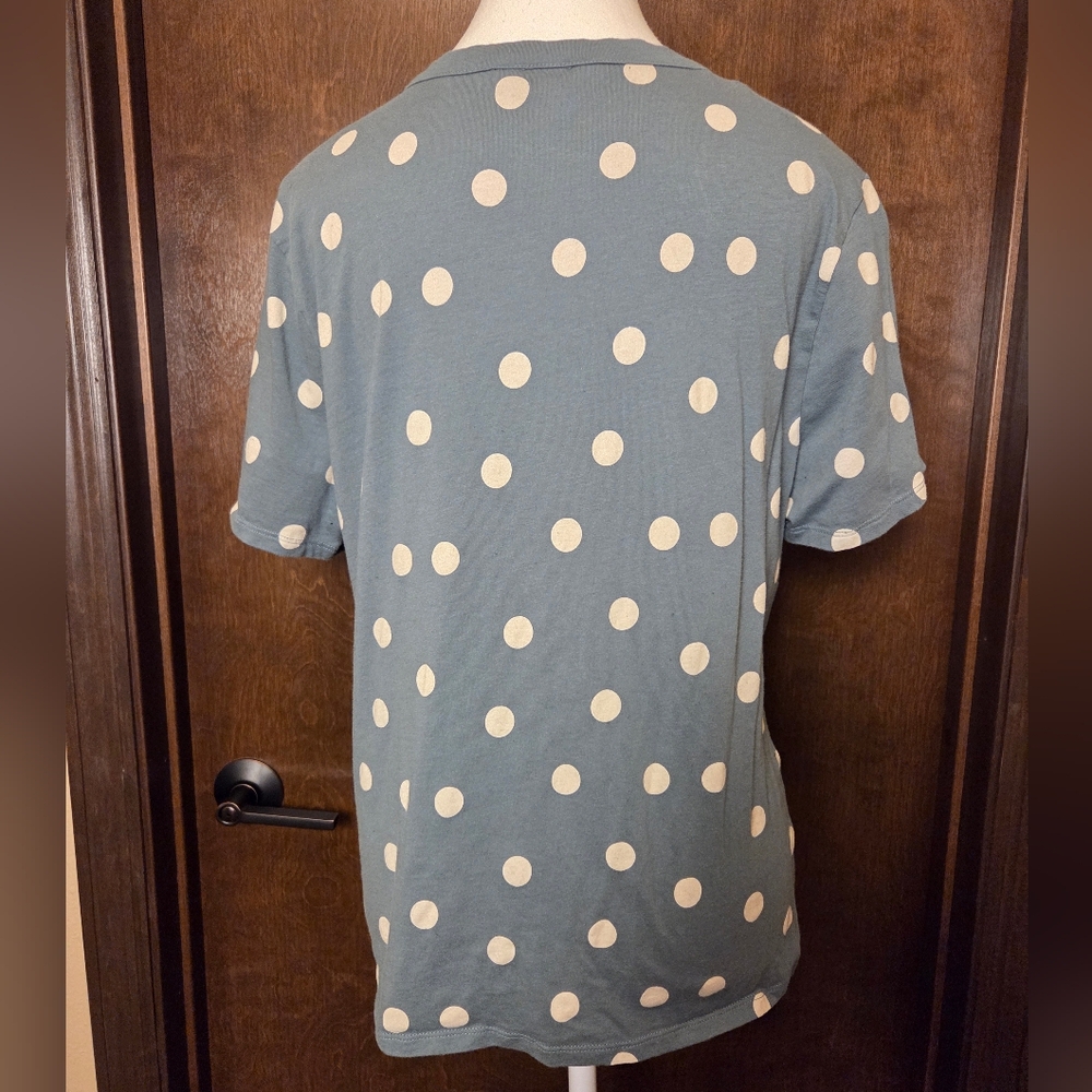LC Lauren Conrad Polka Dot Short Sleeve Tee - Picture 4 of 9